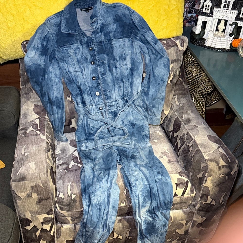 INC International Concepts Blue Denim Shirt